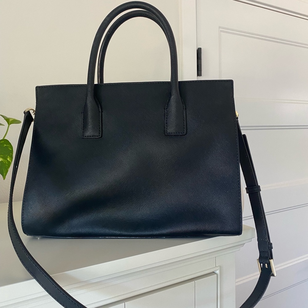 Kate Spade New York Medium Satchel Cameron Street Color black And White - Picture 3 of 13
